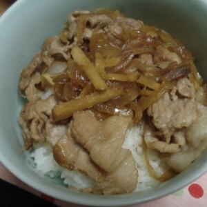 手軽においしく！簡単豚丼